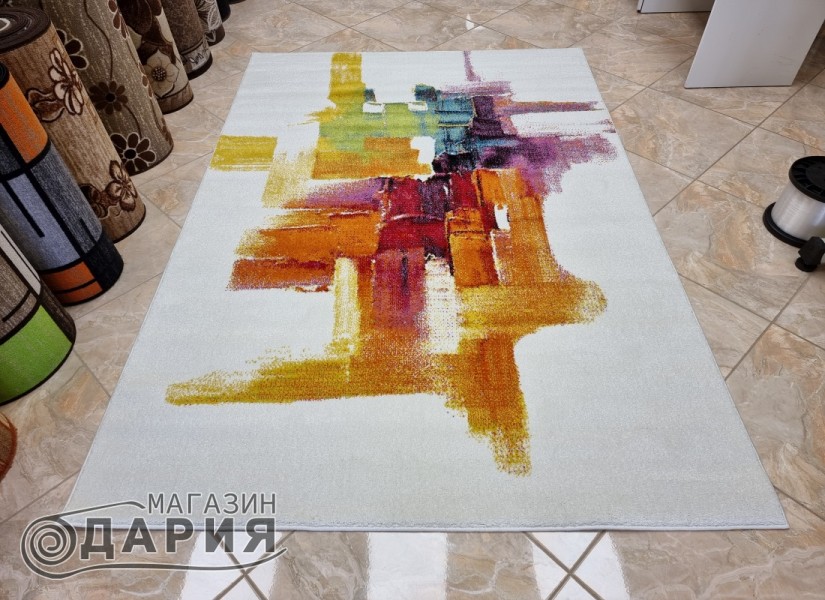 Тъкан килим MAGNOLIA 338 white